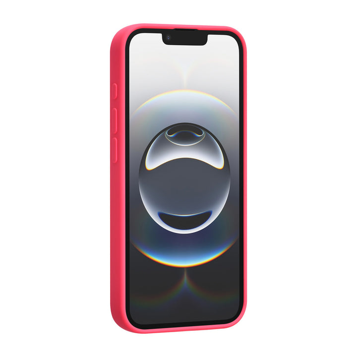 TUNIQ iPhone 16e Backcover hoesje - Felroze-Hoesjes-Ilumina Benelux