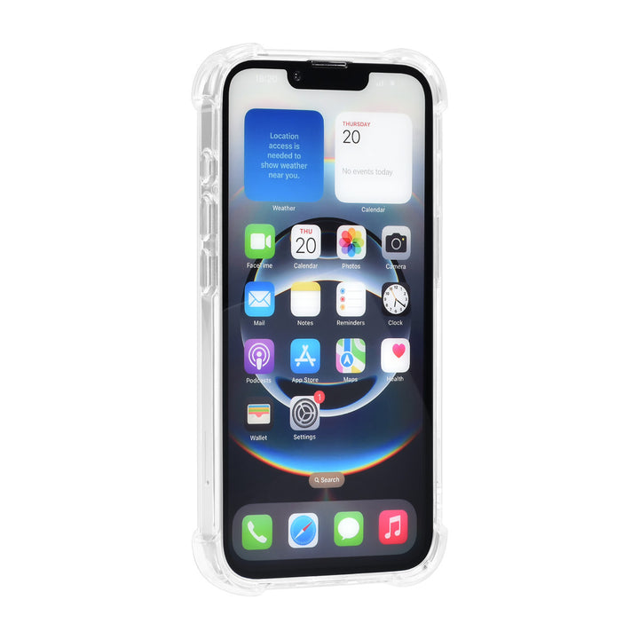 TUNIQ iPhone 16e Backcover hoesje - Transparant - Antishock-Hoesjes-Ilumina Benelux