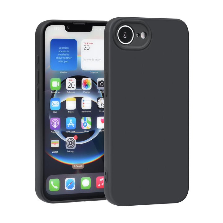 TUNIQ iPhone 16e Backcover hoesje - Zwart-Hoesjes-Ilumina Benelux