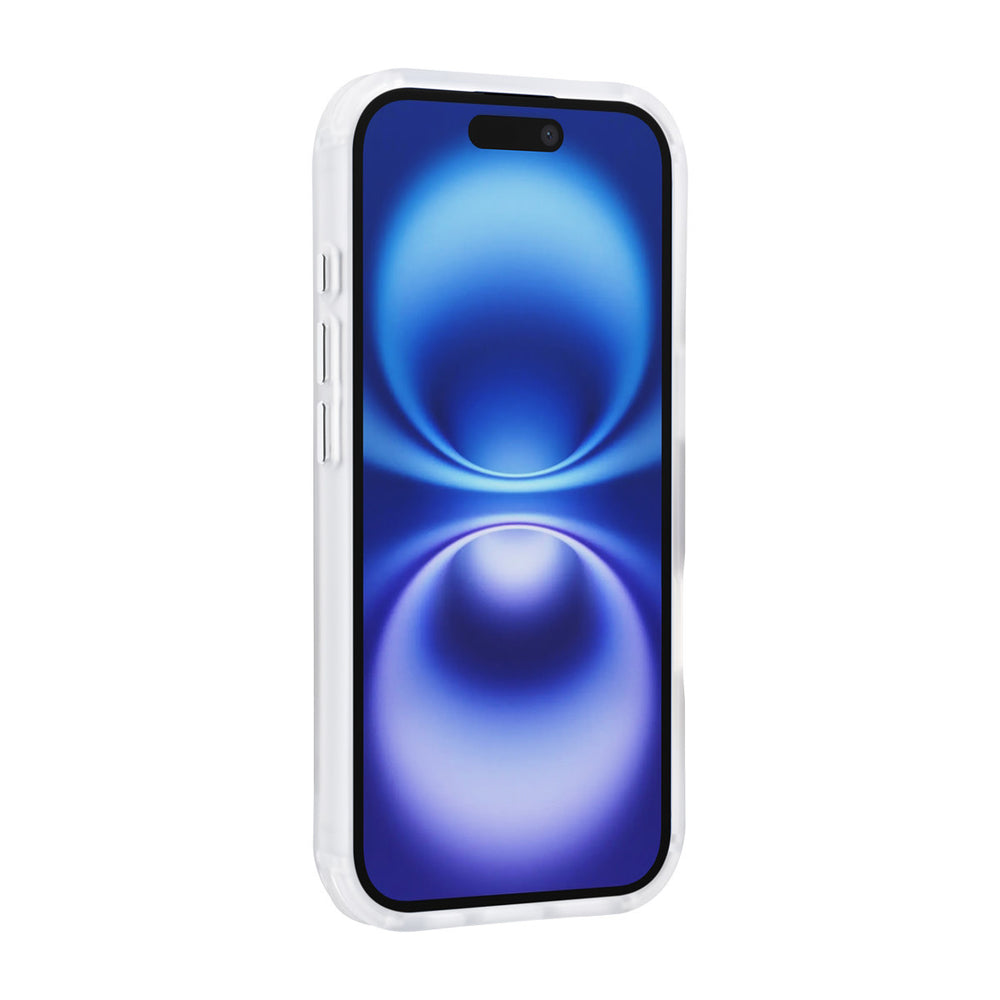 TUNIQ iPhone 17 Backcover hoesje - Built-in Ring Stand - Antishock - Zilver-Hoesjes-Ilumina Benelux