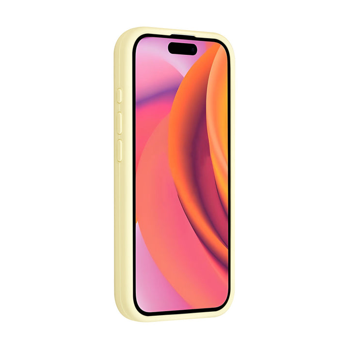 TUNIQ iPhone 17 Backcover hoesje - Full Silicone - Geel-Hoesjes-Ilumina Benelux
