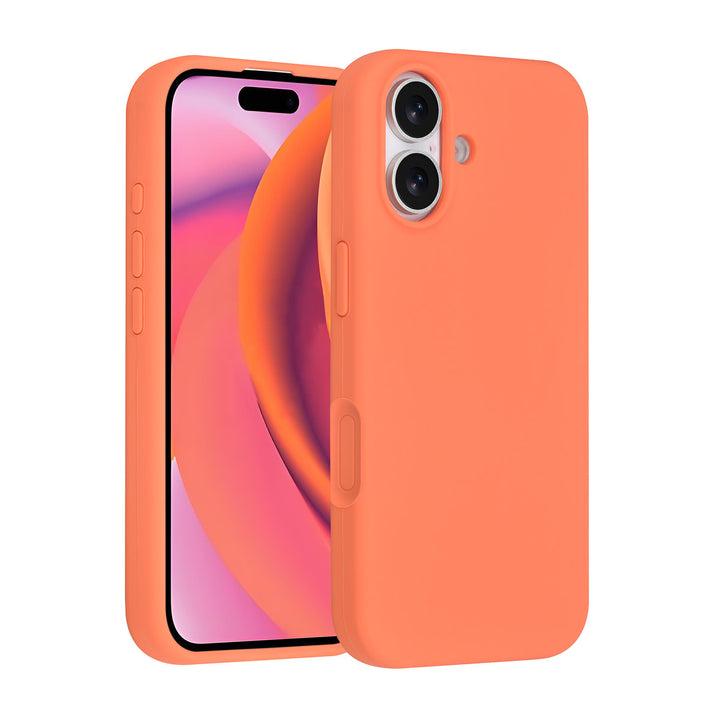 TUNIQ iPhone 17 Backcover hoesje - Full Silicone - Oranje-Hoesjes-Ilumina Benelux