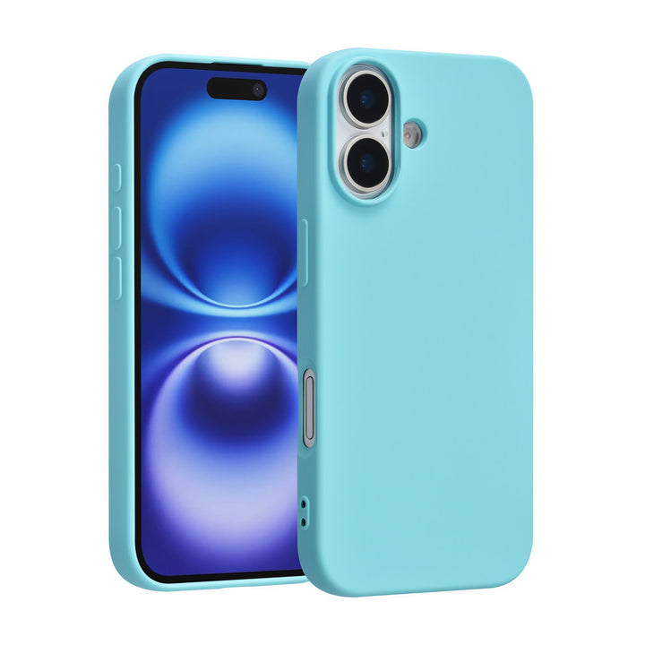 TUNIQ iPhone 17 Backcover hoesje - Koraalblauw-Hoesjes-Ilumina Benelux