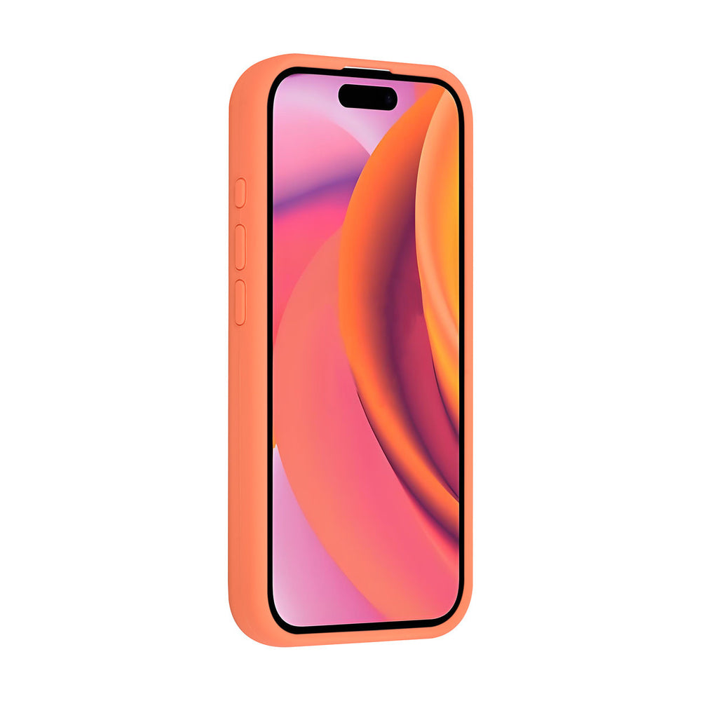 TUNIQ iPhone 17 Backcover hoesje - Magsafe - Full Silicone - Oranje-Hoesjes-Ilumina Benelux