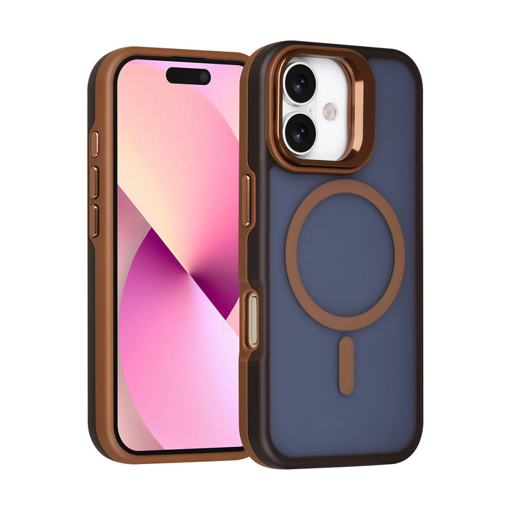 TUNIQ iPhone 17 Backcover hoesje - Magsafe - With Camera Stand - Goud-Hoesjes-Ilumina Benelux