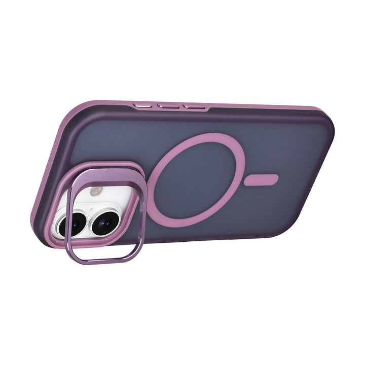 TUNIQ iPhone 17 Backcover hoesje - Magsafe - With Camera Stand - Paars-Hoesjes-Ilumina Benelux