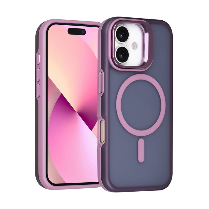 TUNIQ iPhone 17 Backcover hoesje - Magsafe - With Camera Stand - Paars-Hoesjes-Ilumina Benelux