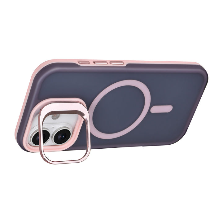 TUNIQ iPhone 17 Backcover hoesje - Magsafe - With Camera Stand - Roze-Hoesjes-Ilumina Benelux