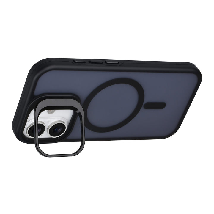 TUNIQ iPhone 17 Backcover hoesje - Magsafe - With Camera Stand - Zwart-Hoesjes-Ilumina Benelux