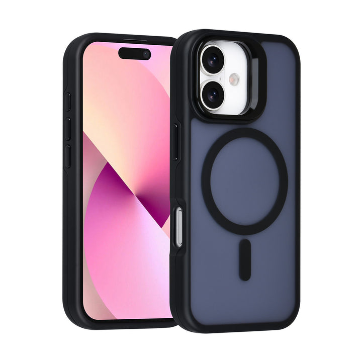 TUNIQ iPhone 17 Backcover hoesje - Magsafe - With Camera Stand - Zwart-Hoesjes-Ilumina Benelux