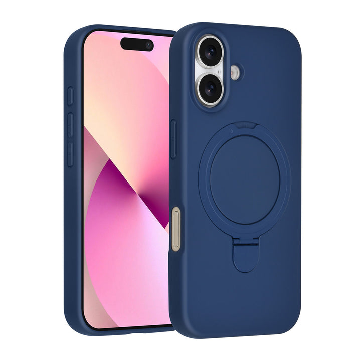 TUNIQ iPhone 17 Backcover hoesje - Magsafe With Ring Stand - Hanger - Navy Blue-Hoesjes-Ilumina Benelux