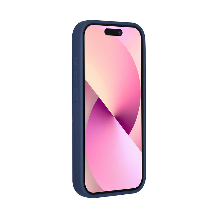 TUNIQ iPhone 17 Backcover hoesje - Premium Liquid Silicon - DonkerBlauw-Hoesjes-Ilumina Benelux