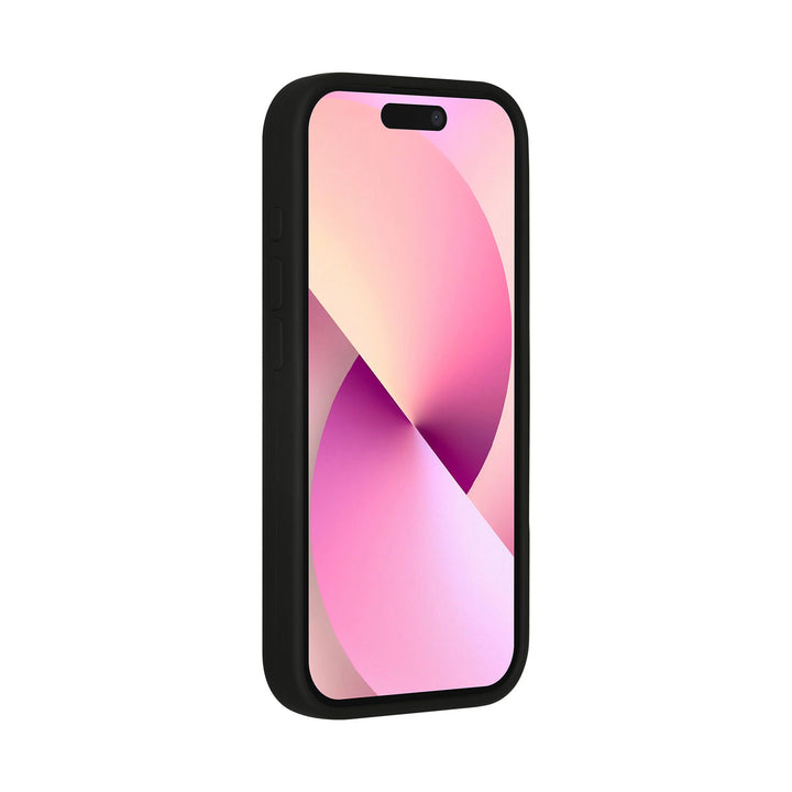 TUNIQ iPhone 17 Backcover hoesje - Premium Liquid Silicon - Zwart-Hoesjes-Ilumina Benelux