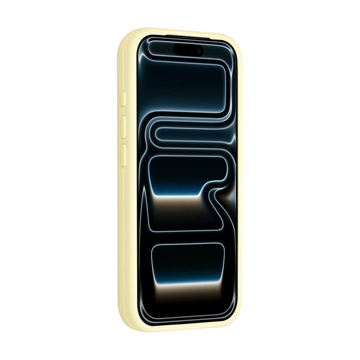 TUNIQ iPhone 17 Pro Backcover hoesje - Full Silicone - Geel-Hoesjes-Ilumina Benelux