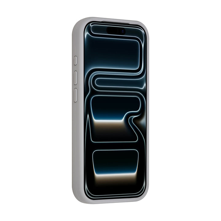 TUNIQ iPhone 17 Pro Backcover hoesje - Full Silicone - Grijs-Hoesjes-Ilumina Benelux