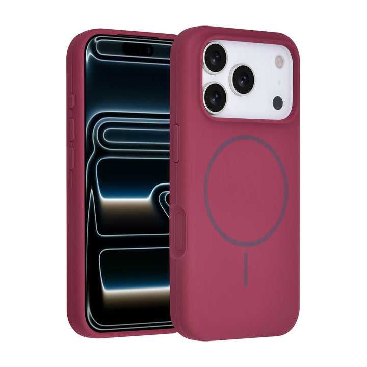 TUNIQ iPhone 17 Pro Backcover hoesje - Magsafe - Full Silicone - Paars-Hoesjes-Ilumina Benelux