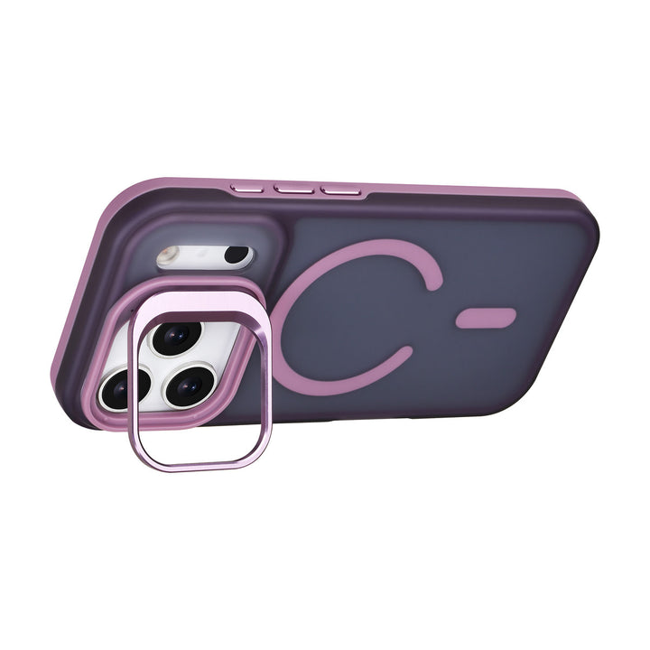 TUNIQ iPhone 17 Pro Backcover hoesje - Magsafe - With Camera Stand - Paars-Hoesjes-Ilumina Benelux
