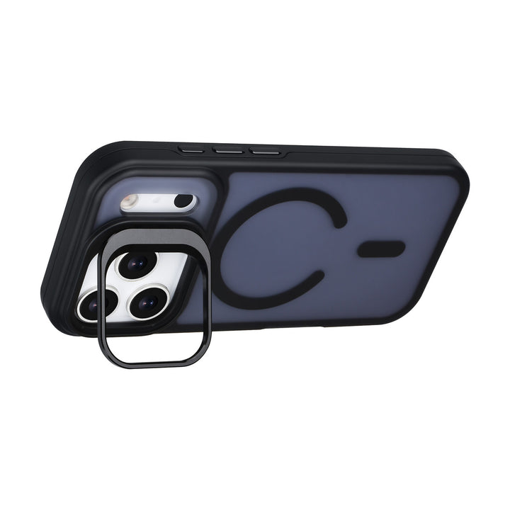 TUNIQ iPhone 17 Pro Backcover hoesje - Magsafe - With Camera Stand - Zwart-Hoesjes-Ilumina Benelux