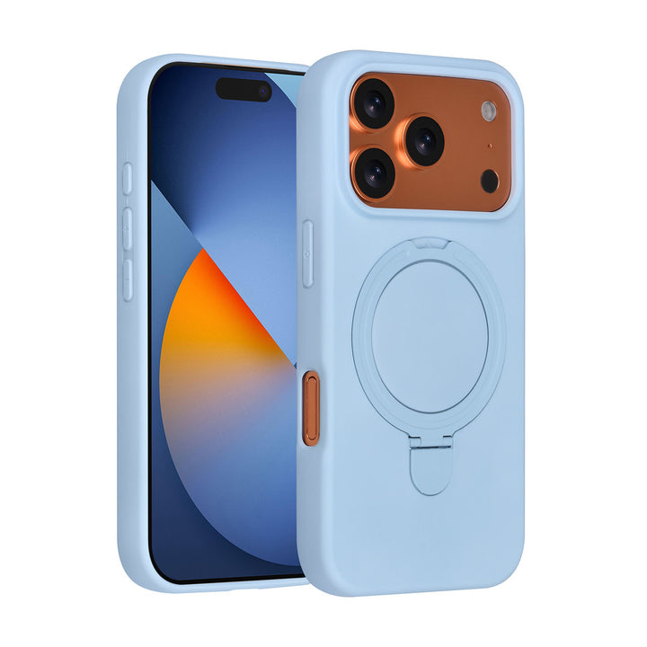 TUNIQ iPhone 17 Pro Backcover hoesje - Magsafe With Ring Stand - Hanger - Baby Blue-Hoesjes-Ilumina Benelux