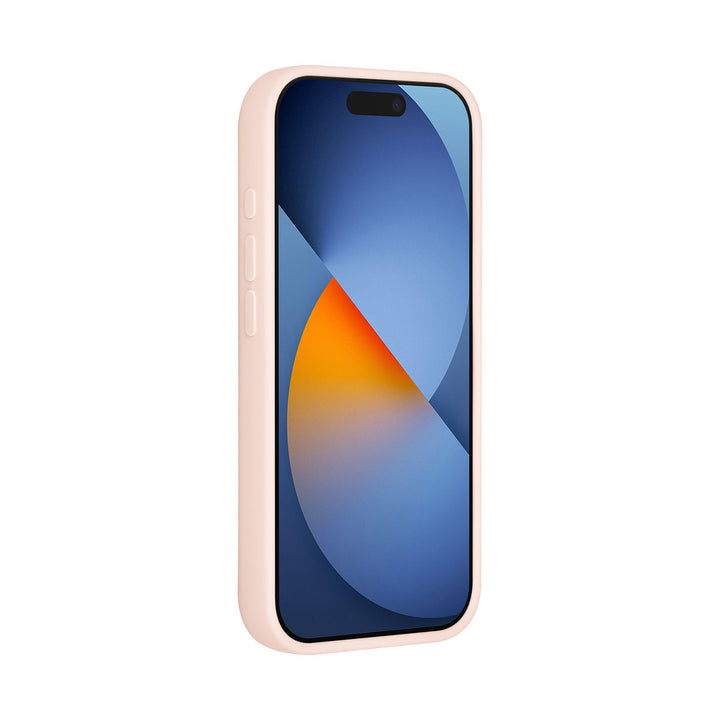TUNIQ iPhone 17 Pro Backcover hoesje - Premium Liquid Silicon - Roze-Hoesjes-Ilumina Benelux