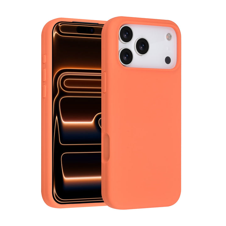 TUNIQ iPhone 17 Pro Max Backcover hoesje - Full Silicone - Oranje-Hoesjes-Ilumina Benelux