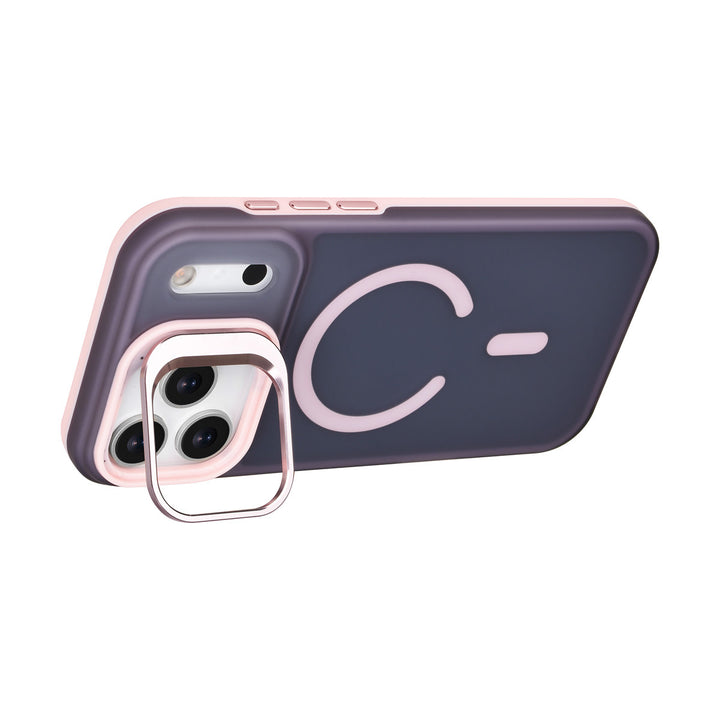 TUNIQ iPhone 17 Pro Max Backcover hoesje - Magsafe - With Camera Stand - Roze-Hoesjes-Ilumina Benelux