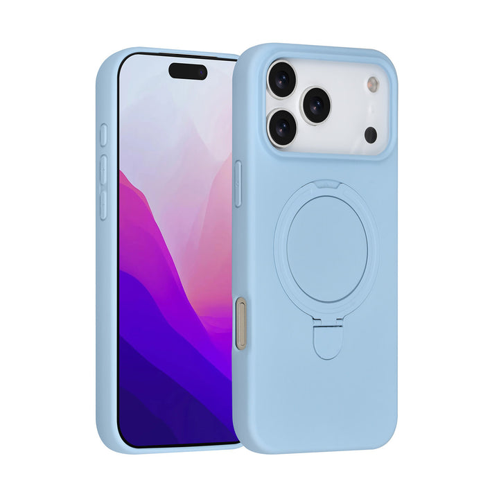 TUNIQ iPhone 17 Pro Max Backcover hoesje - Magsafe With Ring Stand - Hanger - Baby Blue-Hoesjes-Ilumina Benelux