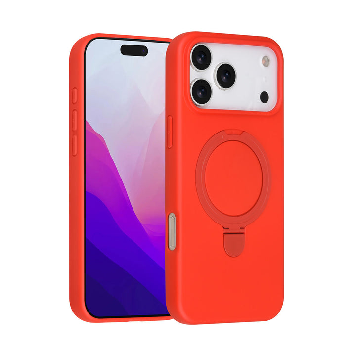 TUNIQ iPhone 17 Pro Max Backcover hoesje - Magsafe With Ring Stand - Hanger - Classic Red-Hoesjes-Ilumina Benelux