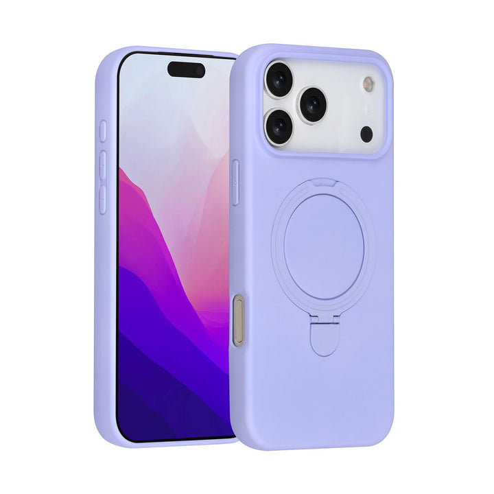 TUNIQ iPhone 17 Pro Max Backcover hoesje - Magsafe With Ring Stand - Hanger - Lila-Hoesjes-Ilumina Benelux
