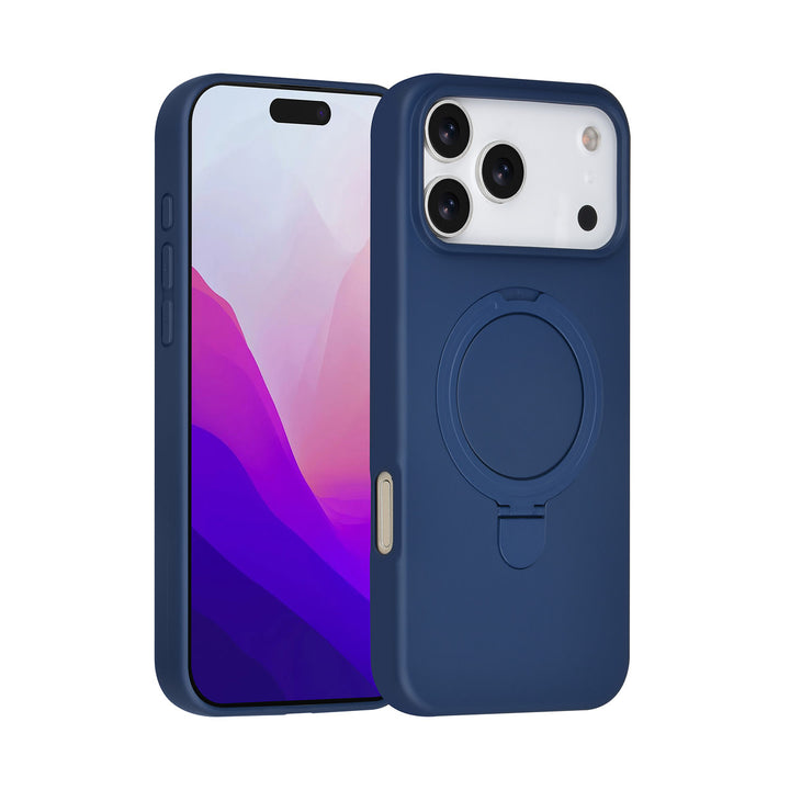 TUNIQ iPhone 17 Pro Max Backcover hoesje - Magsafe With Ring Stand - Hanger - Navy Blue-Hoesjes-Ilumina Benelux