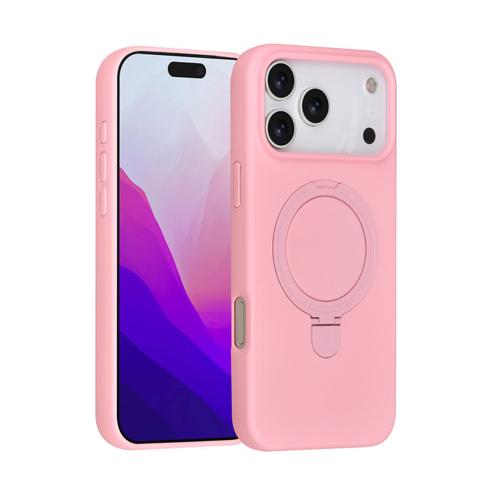 TUNIQ iPhone 17 Pro Max Backcover hoesje - Magsafe With Ring Stand - Hanger - Sakura Pink-Hoesjes-Ilumina Benelux