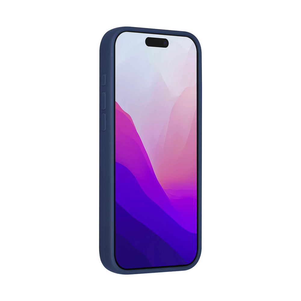 TUNIQ iPhone 17 Pro Max Backcover hoesje - Premium Liquid Silicon - DonkerBlauw-Hoesjes-Ilumina Benelux