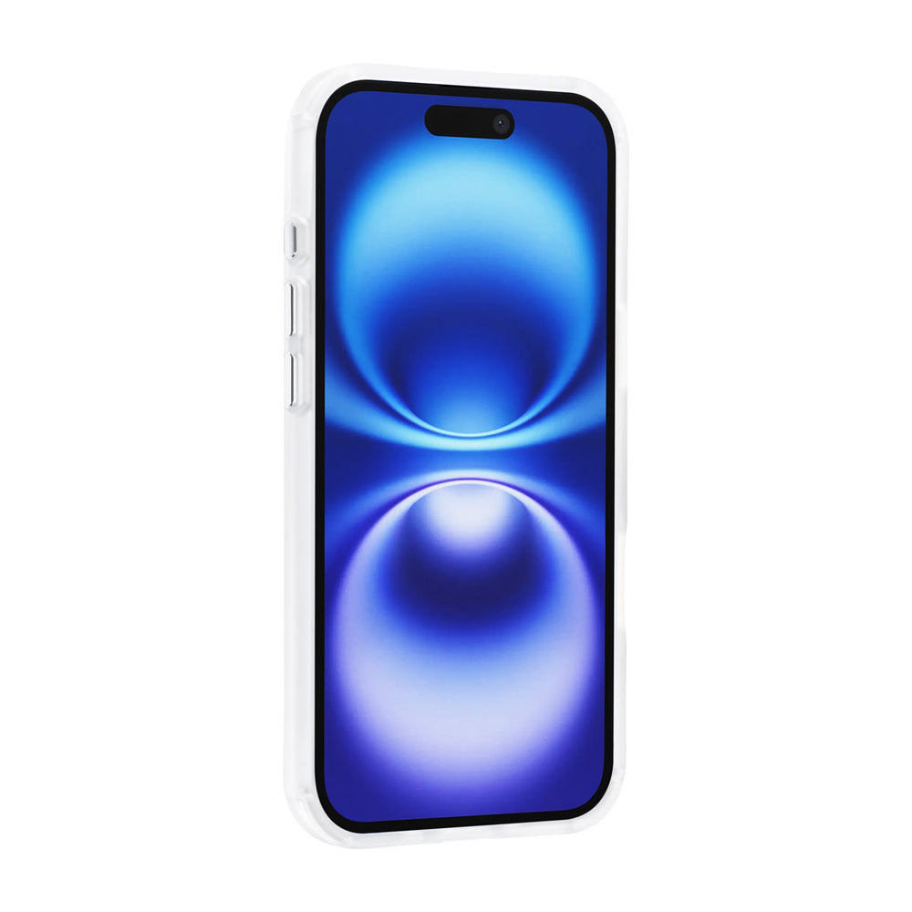 TUNIQ iPhone Air Backcover hoesje - Built-in Ring Stand - Antishock - Zilver-Hoesjes-Ilumina Benelux