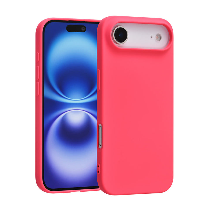 TUNIQ iPhone Air Backcover hoesje - Felroze-Hoesjes-Ilumina Benelux