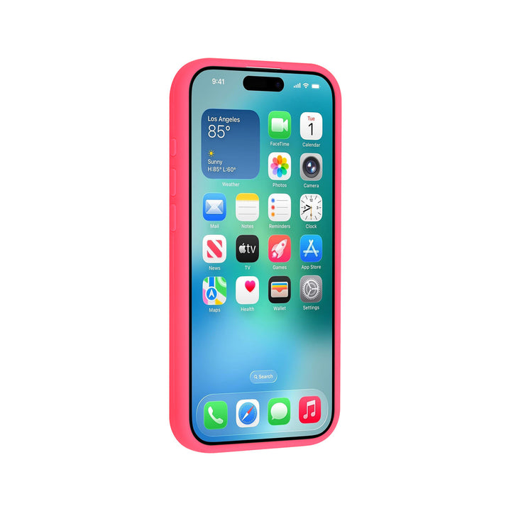 TUNIQ iPhone Air Backcover hoesje - Full Silicone - Felroze-Hoesjes-Ilumina Benelux