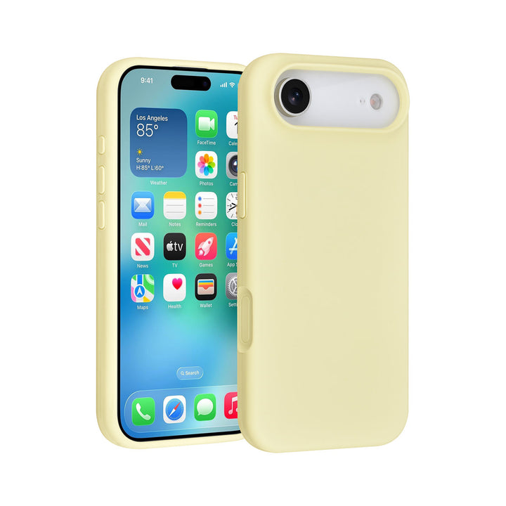 TUNIQ iPhone Air Backcover hoesje - Full Silicone - Geel-Hoesjes-Ilumina Benelux