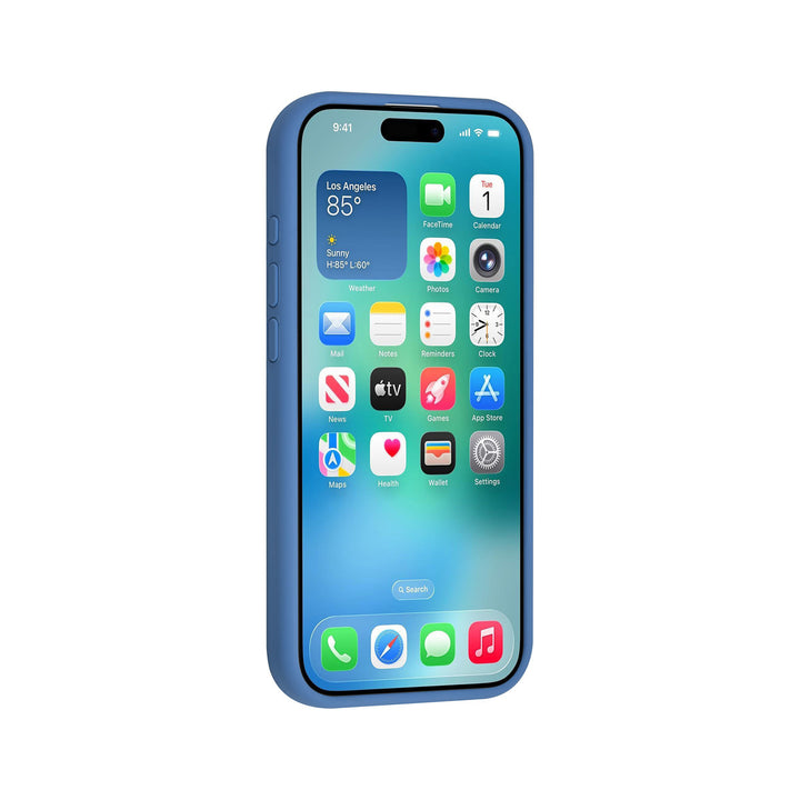 TUNIQ iPhone Air Backcover hoesje - Magsafe - Full Silicone - Blauw-Hoesjes-Ilumina Benelux