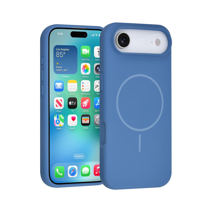 TUNIQ iPhone Air Backcover hoesje - Magsafe - Full Silicone - Blauw-Hoesjes-Ilumina Benelux