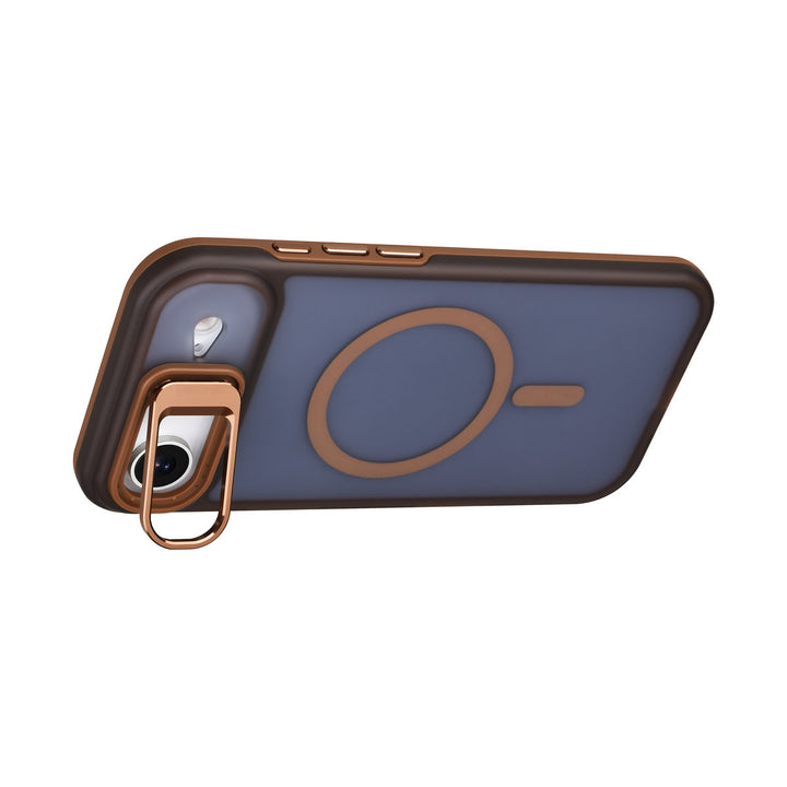 TUNIQ iPhone Air Backcover hoesje - Magsafe - With Camera Stand - Goud-Hoesjes-Ilumina Benelux