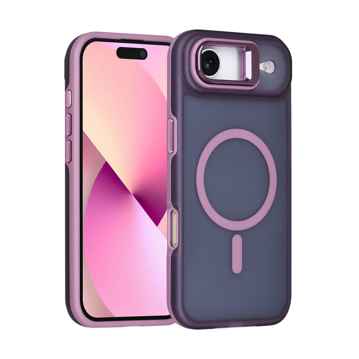 TUNIQ iPhone Air Backcover hoesje - Magsafe - With Camera Stand - Paars-Hoesjes-Ilumina Benelux