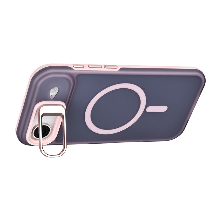 TUNIQ iPhone Air Backcover hoesje - Magsafe - With Camera Stand - Roze-Hoesjes-Ilumina Benelux
