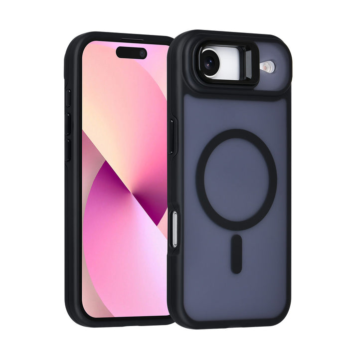 TUNIQ iPhone Air Backcover hoesje - Magsafe - With Camera Stand - Zwart-Hoesjes-Ilumina Benelux