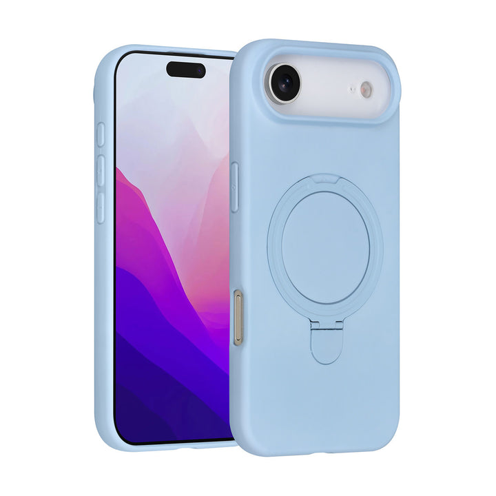 TUNIQ iPhone Air Backcover hoesje - Magsafe With Ring Stand - Hanger - Baby Blue-Hoesjes-Ilumina Benelux