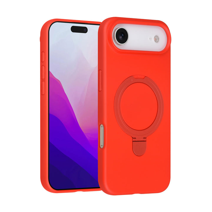 TUNIQ iPhone Air Backcover hoesje - Magsafe With Ring Stand - Hanger - Classic Red-Hoesjes-Ilumina Benelux
