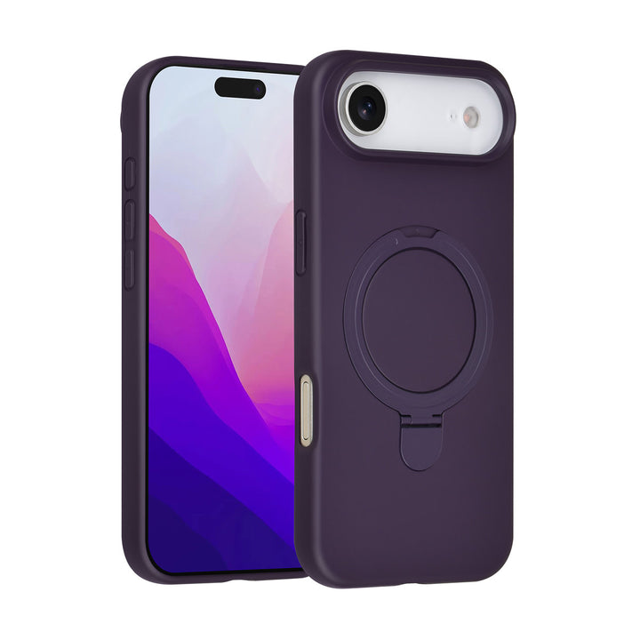 TUNIQ iPhone Air Backcover hoesje - Magsafe With Ring Stand - Hanger - Grape Purple-Hoesjes-Ilumina Benelux