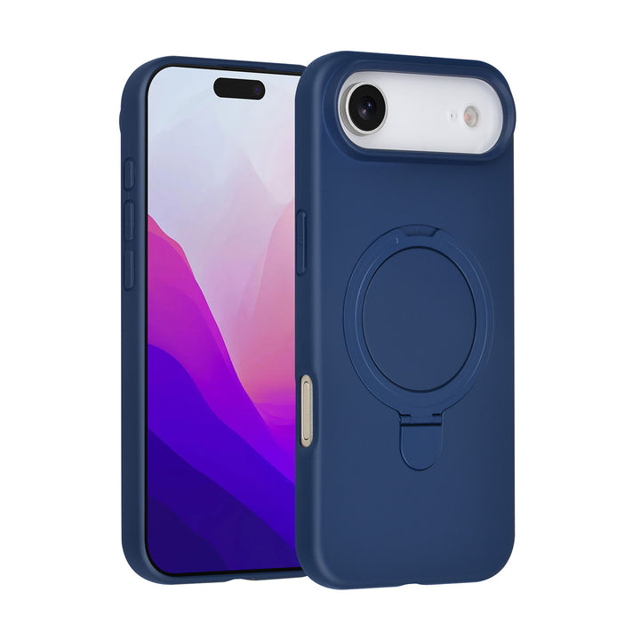 TUNIQ iPhone Air Backcover hoesje - Magsafe With Ring Stand - Hanger - Navy Blue-Hoesjes-Ilumina Benelux