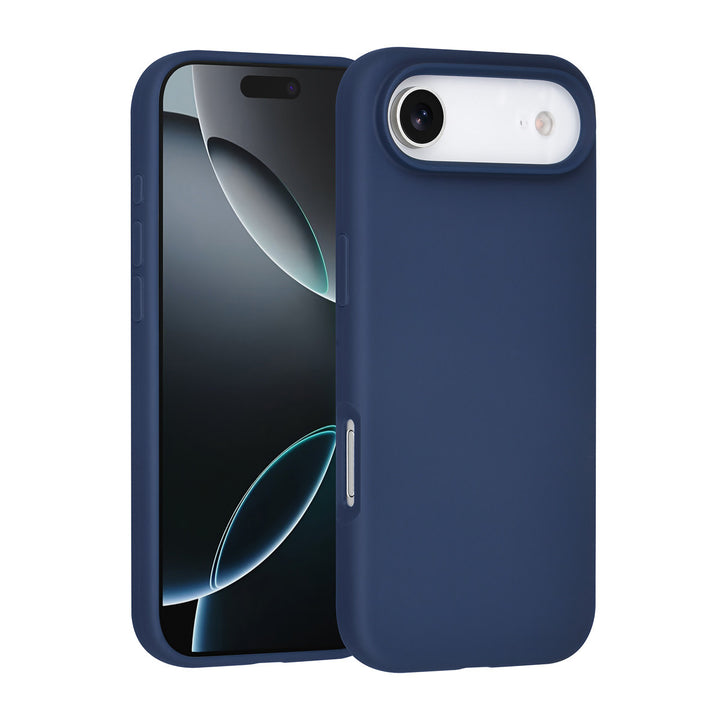 TUNIQ iPhone Air Backcover hoesje - Premium Liquid Silicon - DonkerBlauw-Hoesjes-Ilumina Benelux