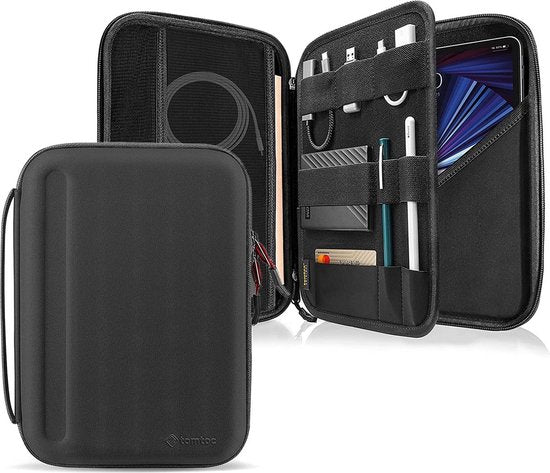 Tablet Sleeve Case 12 tot 13 inch - Portfolio Case - Draagtas Tablet hoesje met Accessoires Compartiment-Tablethoesjes-Ilumina Benelux