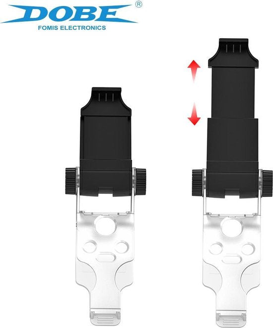 Telefoonhouder – Controller Clip – Geschikt voor Xbox One/Series S/X Controller – Verstelbaar – Zwart-Controller kit-Ilumina Benelux