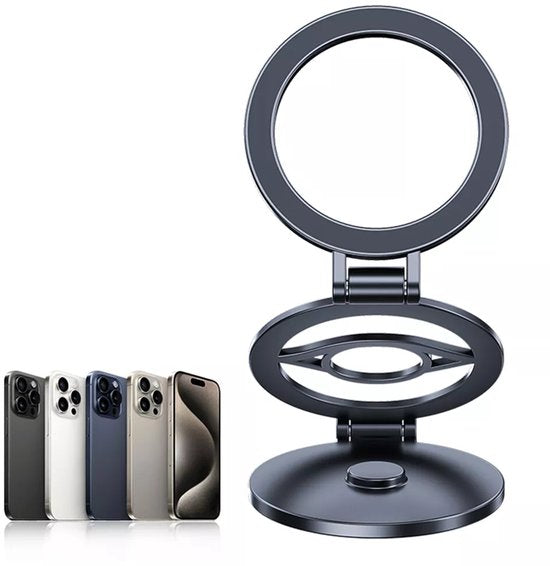 Telefoonhouder auto – Magnetisch Dashboard – Geschikt voor MagSafe iPhone 12/13/14/15/16/17 – Sterke Magneet-Ilumina Benelux